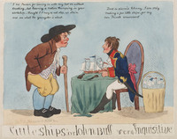 KG 16415
<br/>
Little “ships” or John Bull very inquisitive
<br/>
<em>Anoniem GB (18de eeuw)</em>